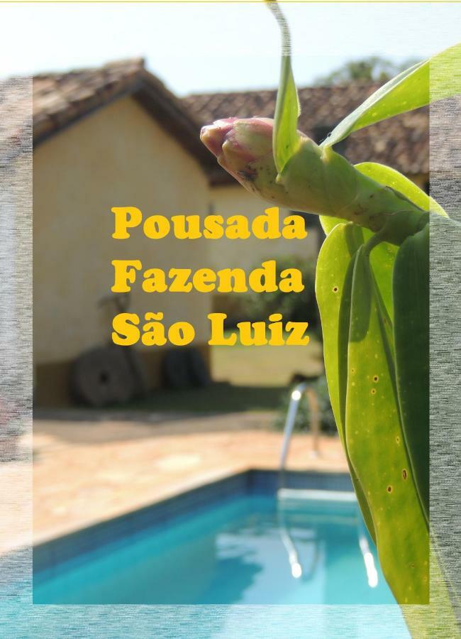 Pousada Fazenda Sao Luiz Сан-Луис-ду-Парайтинга Экстерьер фото